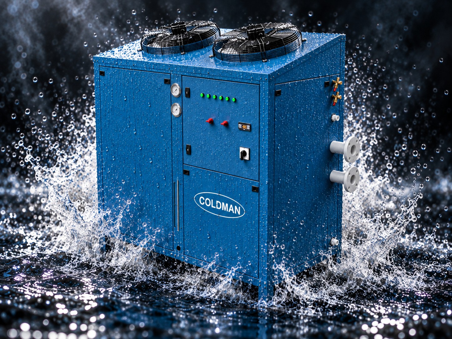 Чиллер COLDMAN CM-17-2N-K10, корпус K10